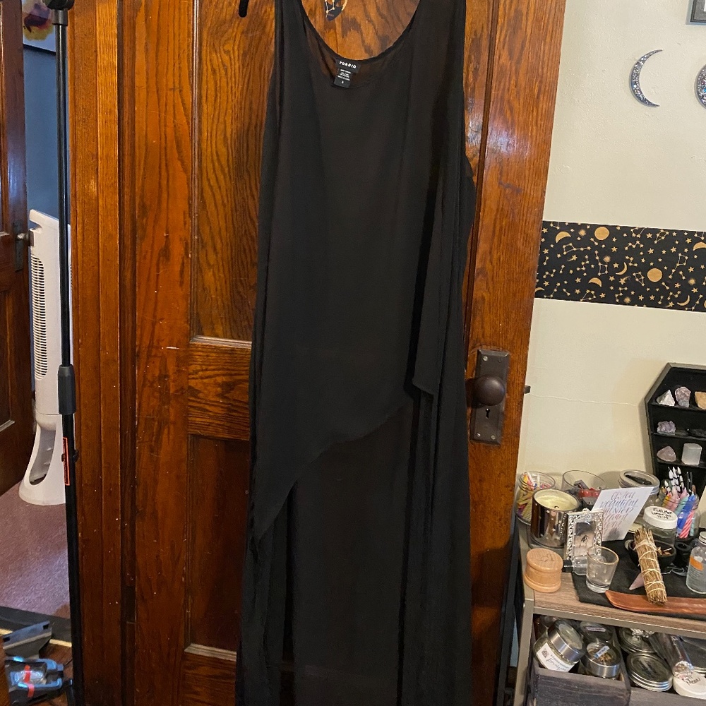 Torrid Flowy Chiffon High Low Tank